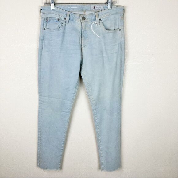 AG Prima Skinny Jeans Distressed Faded Size 30 - Picture 1 of 7
